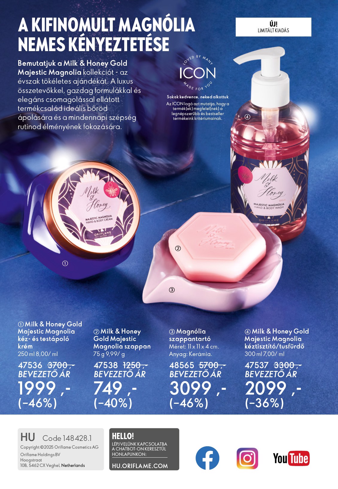 oriflame - Oriflame akciós újság, érvényes 10.22. - 11.11. - page: 148