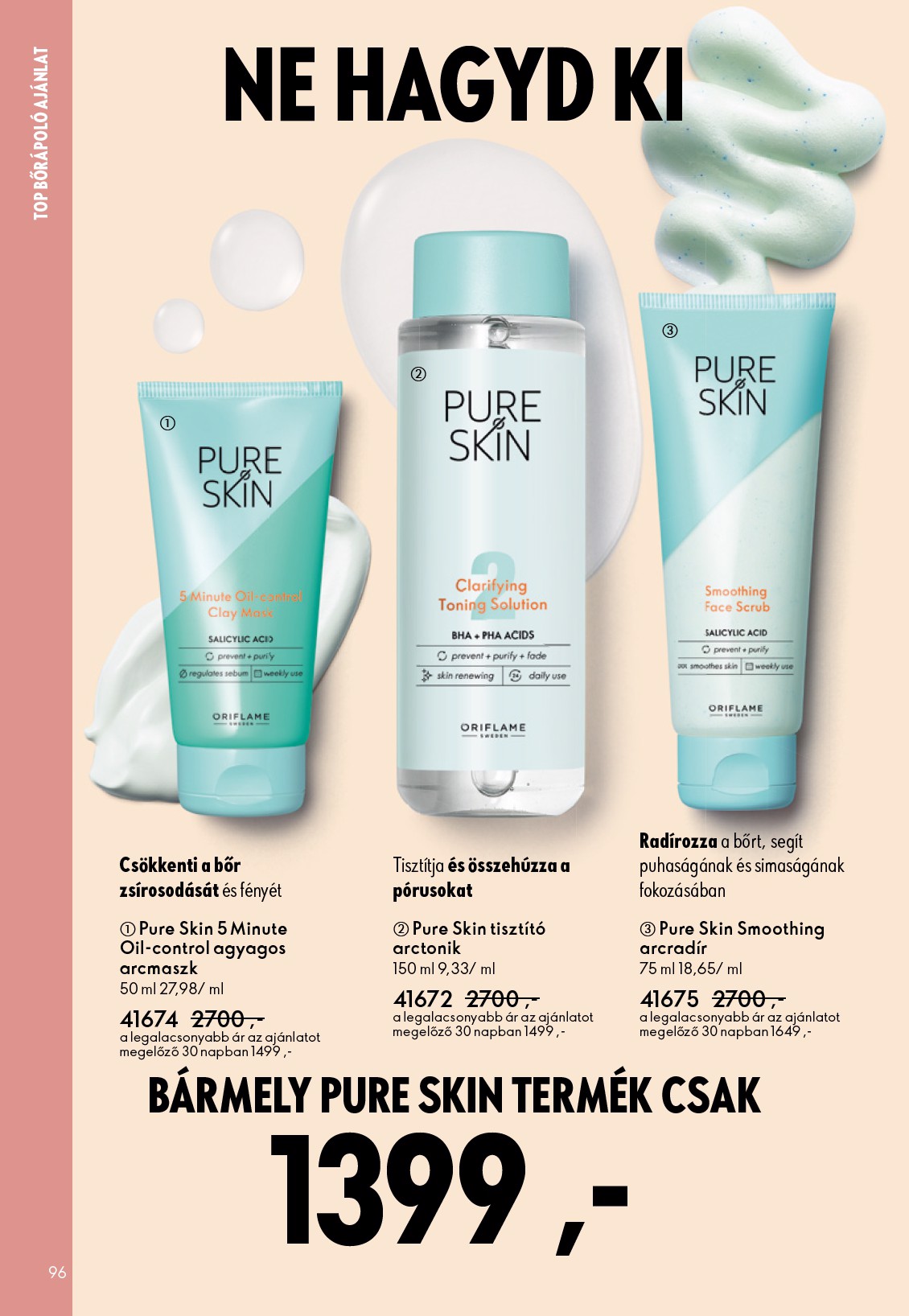 oriflame - Oriflame akciós újság, érvényes 10.22. - 11.11. - page: 96