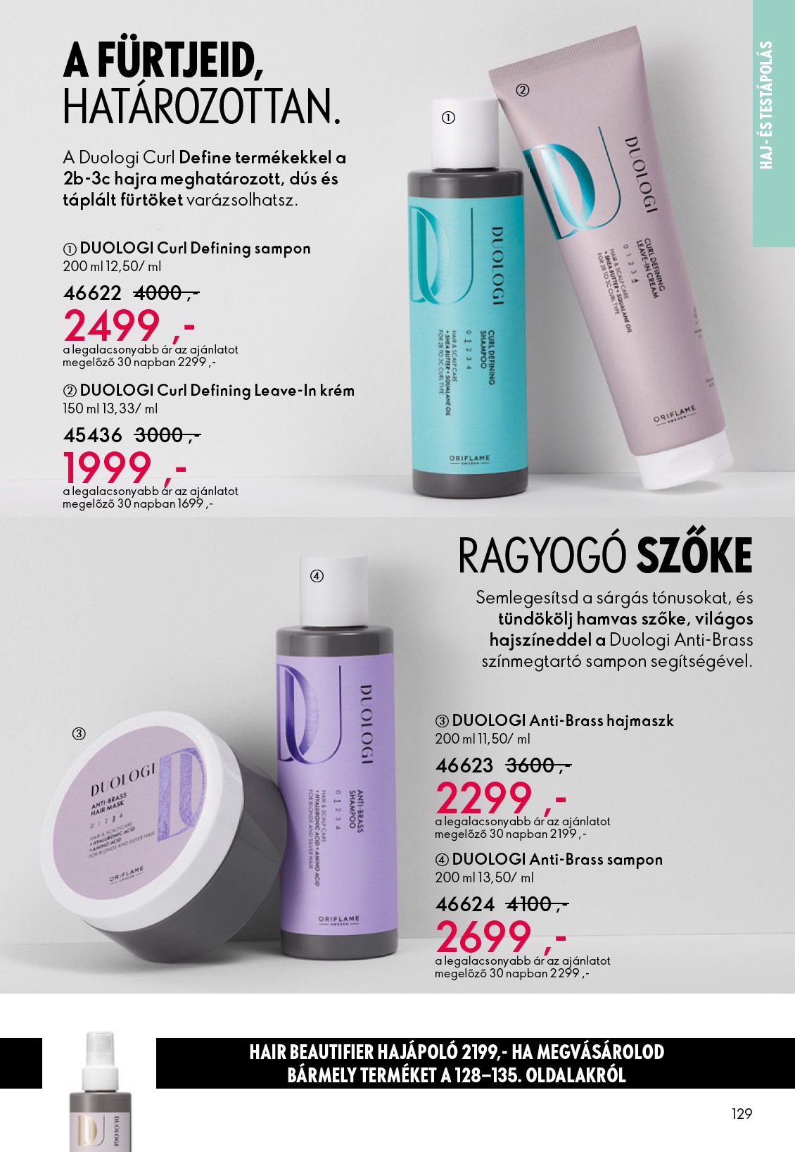oriflame - Oriflame akciós újság, érvényes 10.22. - 11.11. - page: 129