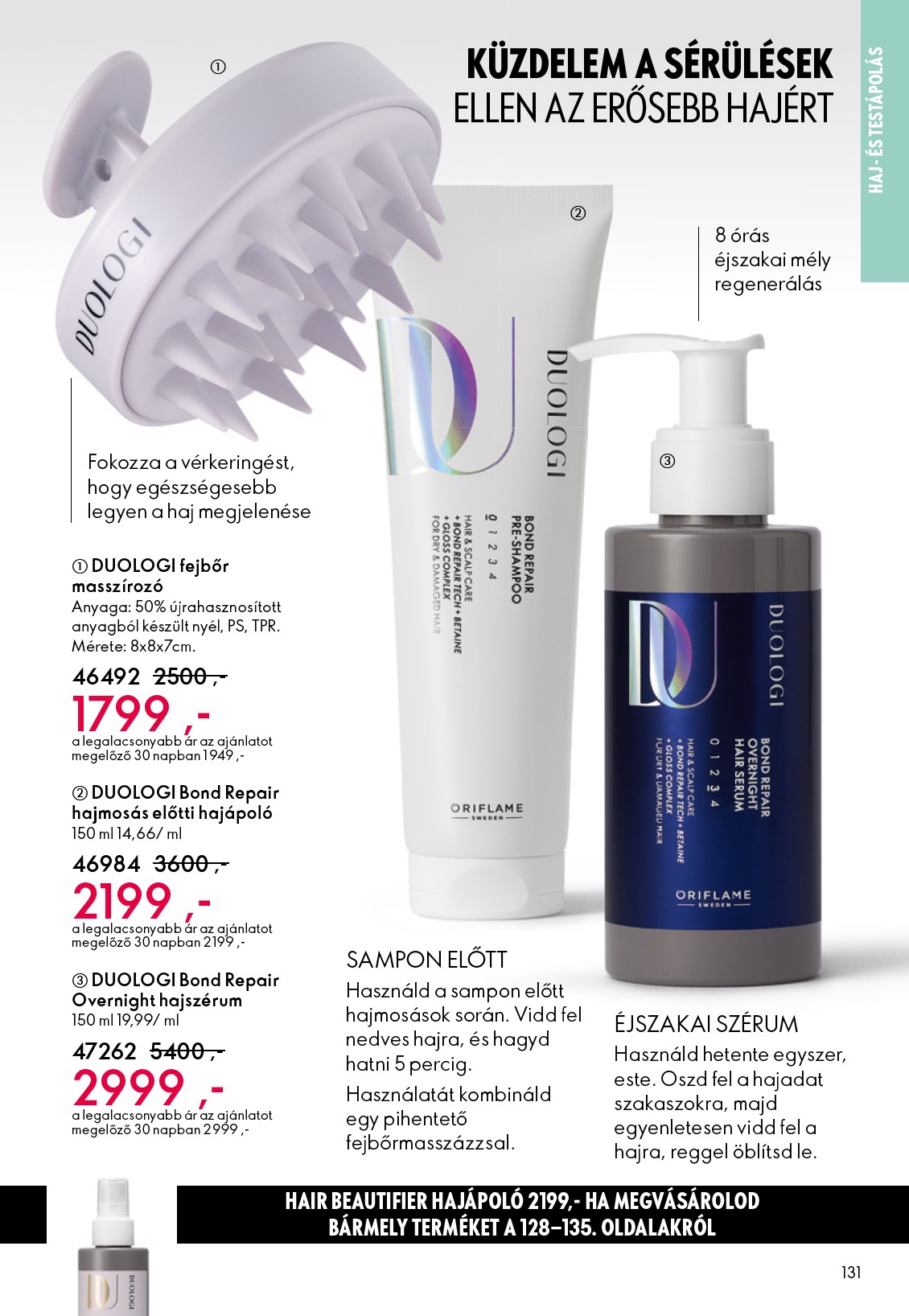 oriflame - Oriflame akciós újság, érvényes 10.22. - 11.11. - page: 131