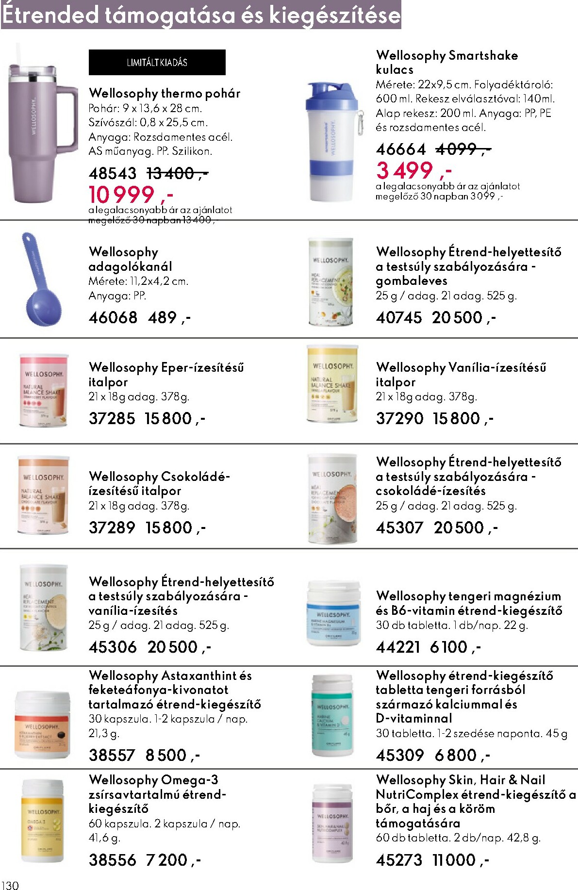oriflame - Oriflame akciós újság, érvényes 11.12. - 12.02. - page: 130