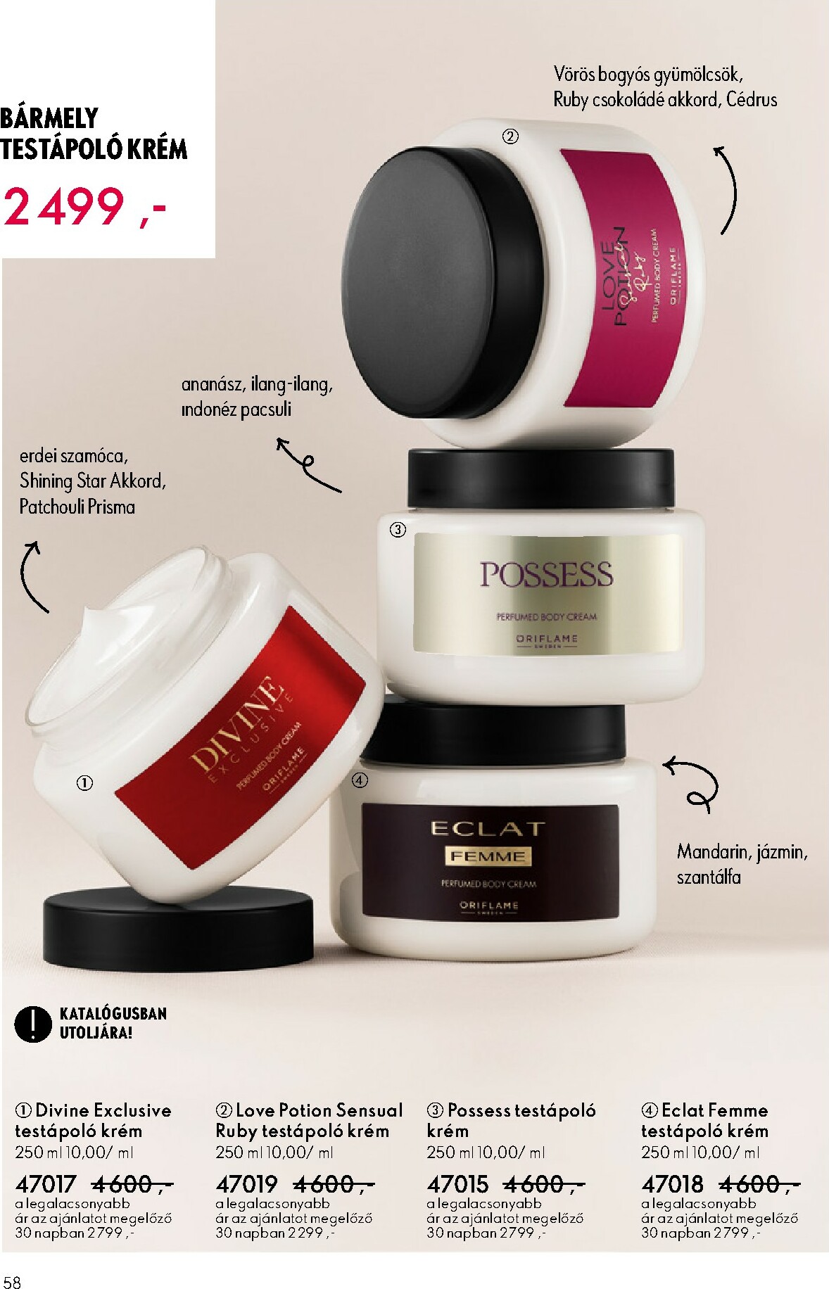 oriflame - Oriflame akciós újság, érvényes 11.12. - 12.02. - page: 58
