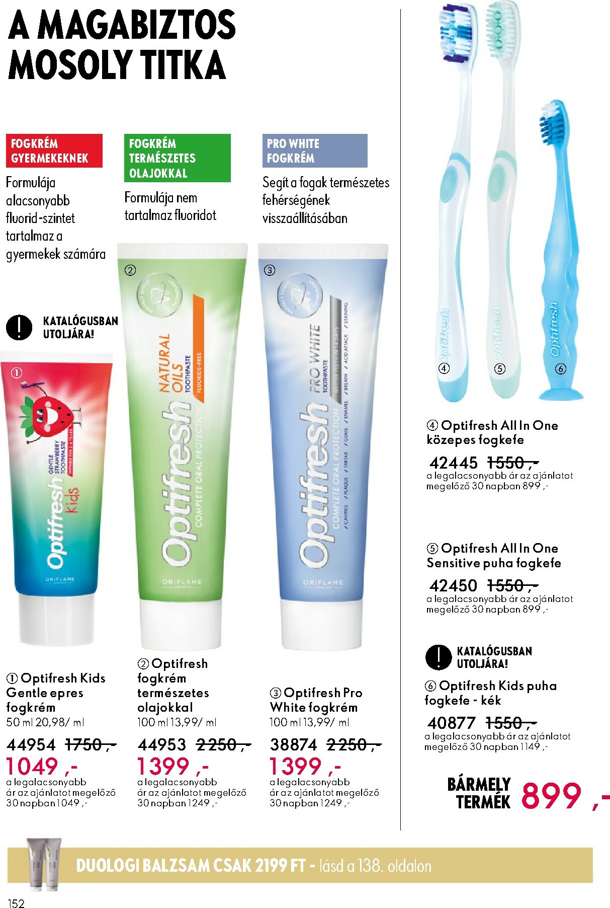 oriflame - Oriflame akciós újság, érvényes 11.12. - 12.02. - page: 152