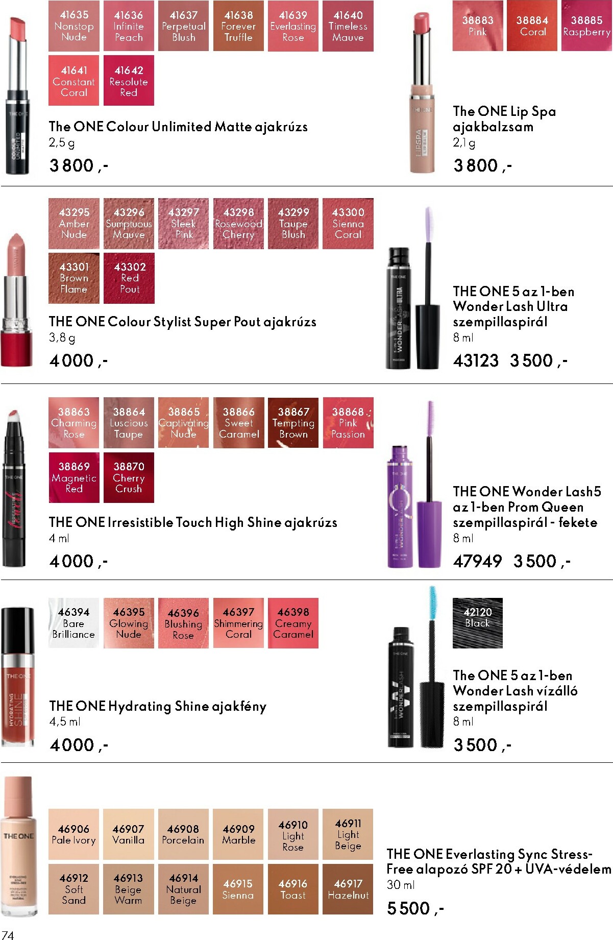 oriflame - Oriflame akciós újság, érvényes 11.12. - 12.02. - page: 74