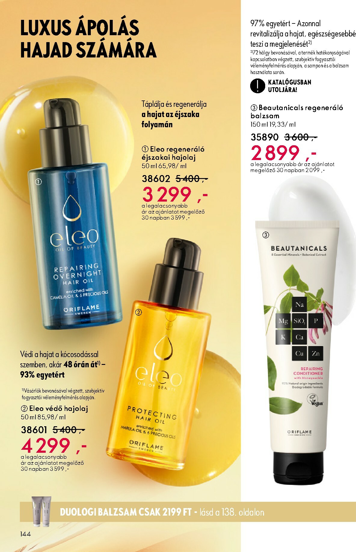 oriflame - Oriflame akciós újság, érvényes 11.12. - 12.02. - page: 144