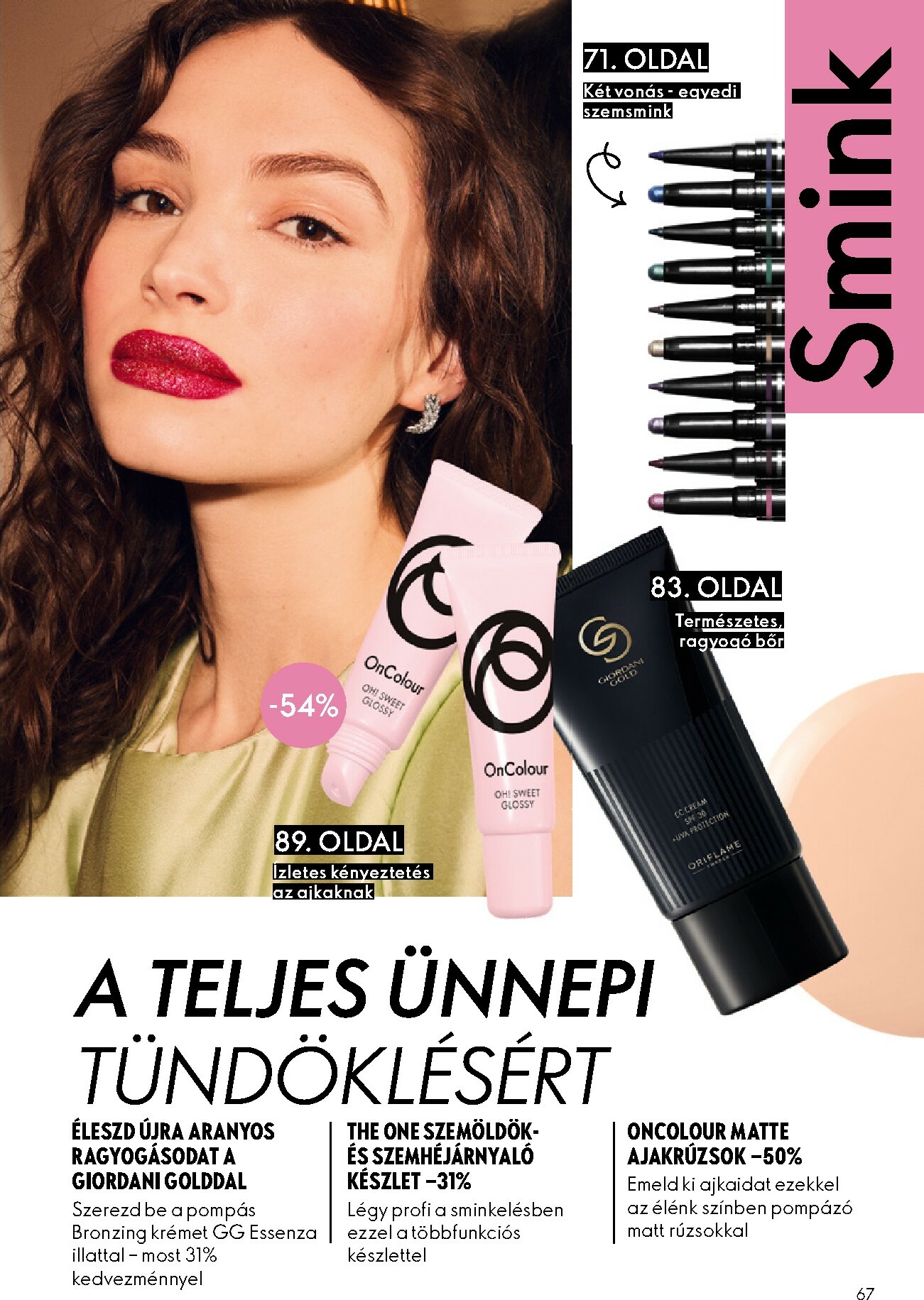 oriflame - Oriflame akciós újság, érvényes 11.12. - 12.02. - page: 67