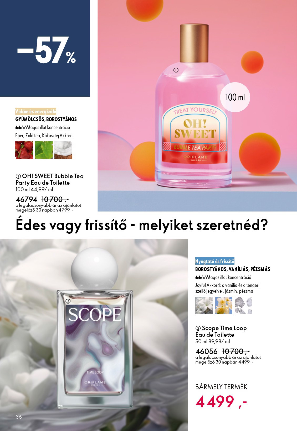 oriflame - Oriflame akciós újság, érvényes 12.03. - 12.23. - page: 36
