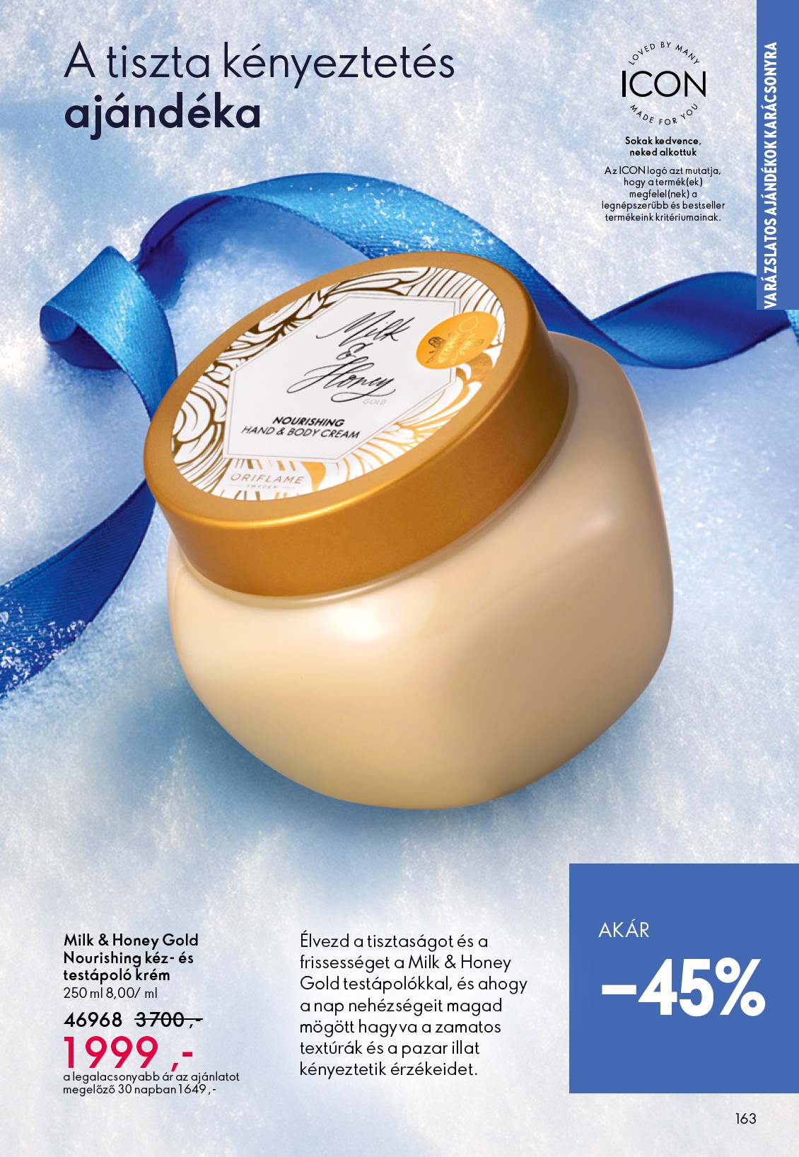 oriflame - Oriflame akciós újság, érvényes 12.03. - 12.23. - page: 163