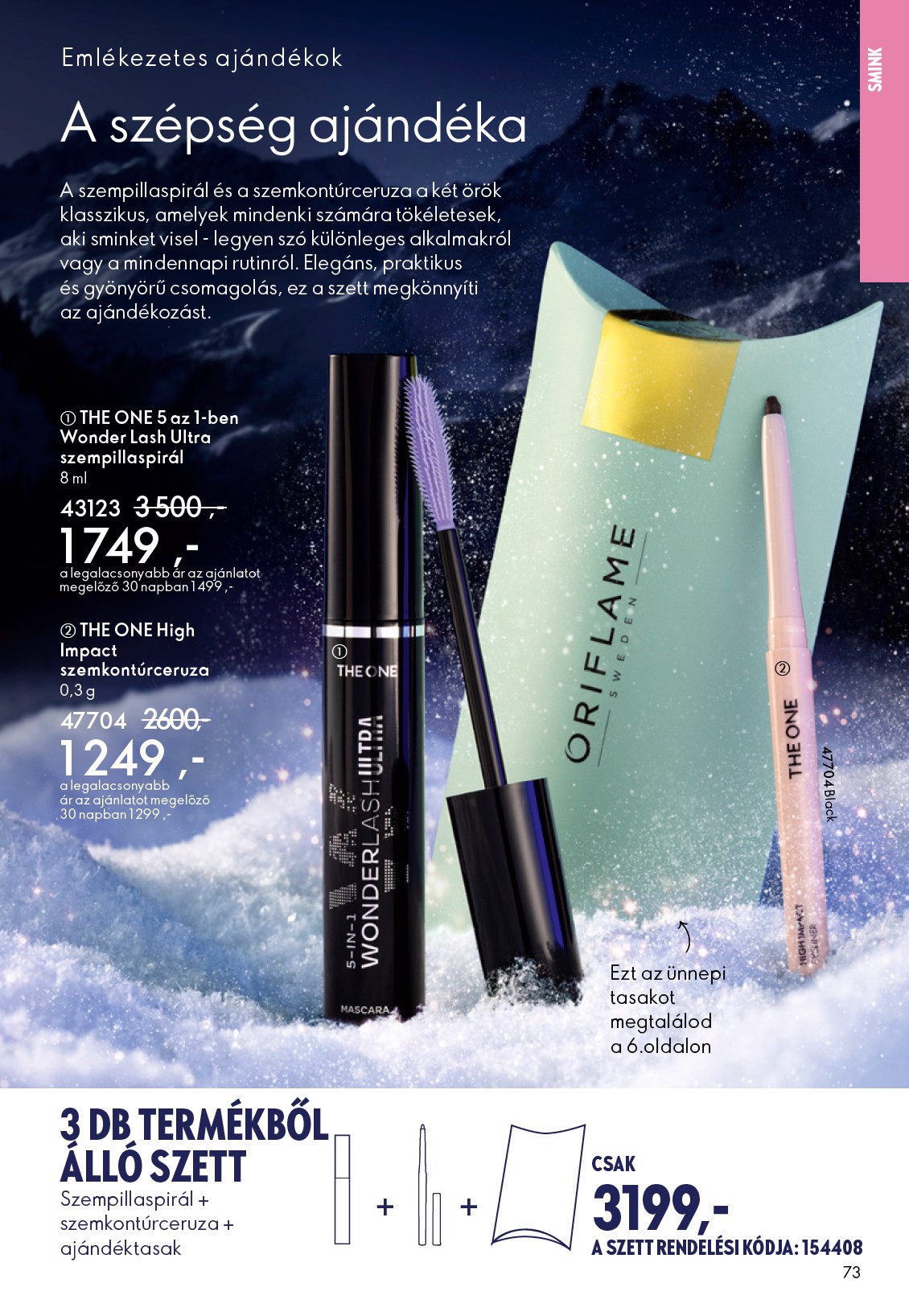 oriflame - Oriflame akciós újság, érvényes 12.03. - 12.23. - page: 73