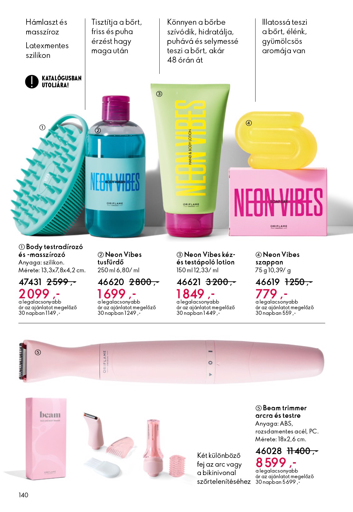 oriflame - Oriflame akciós újság, érvényes 12.03. - 12.23. - page: 140
