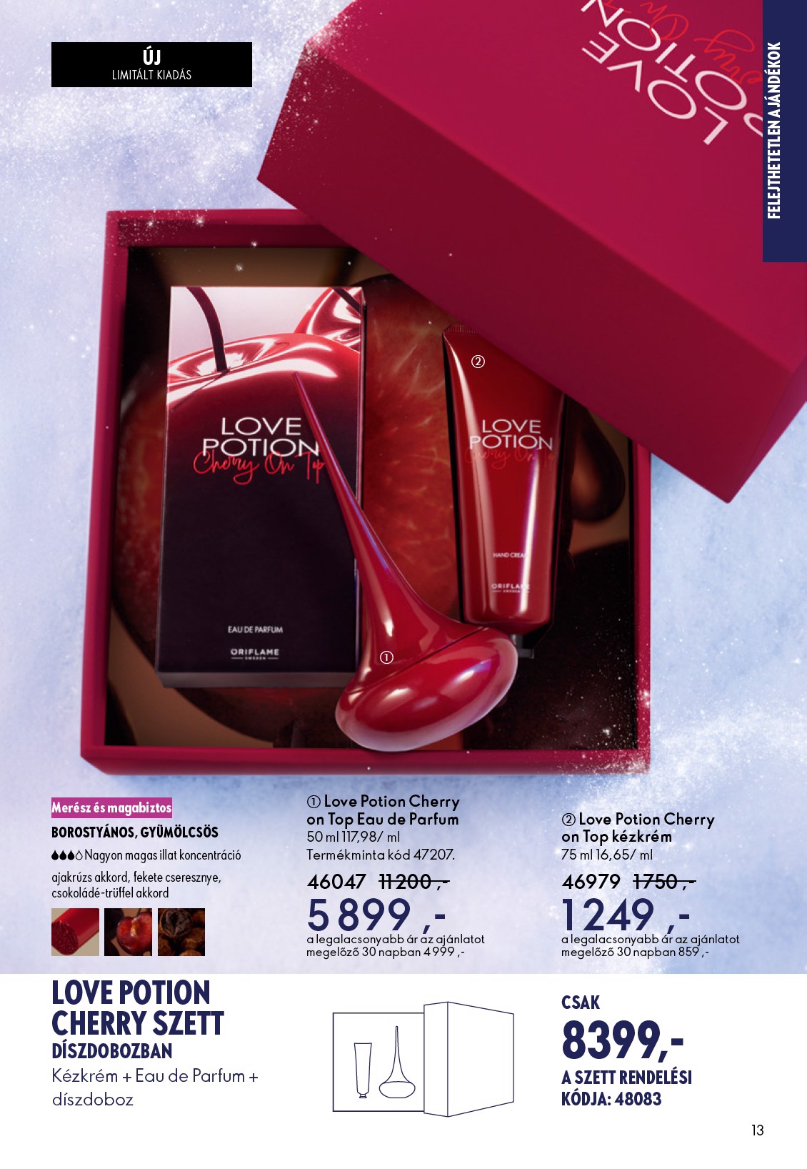 oriflame - Oriflame akciós újság, érvényes 12.03. - 12.23. - page: 13