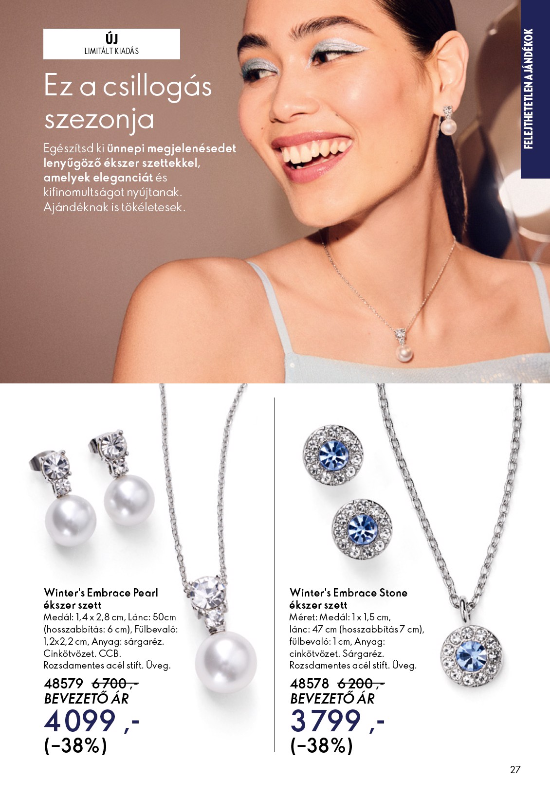 oriflame - Oriflame akciós újság, érvényes 12.03. - 12.23. - page: 27