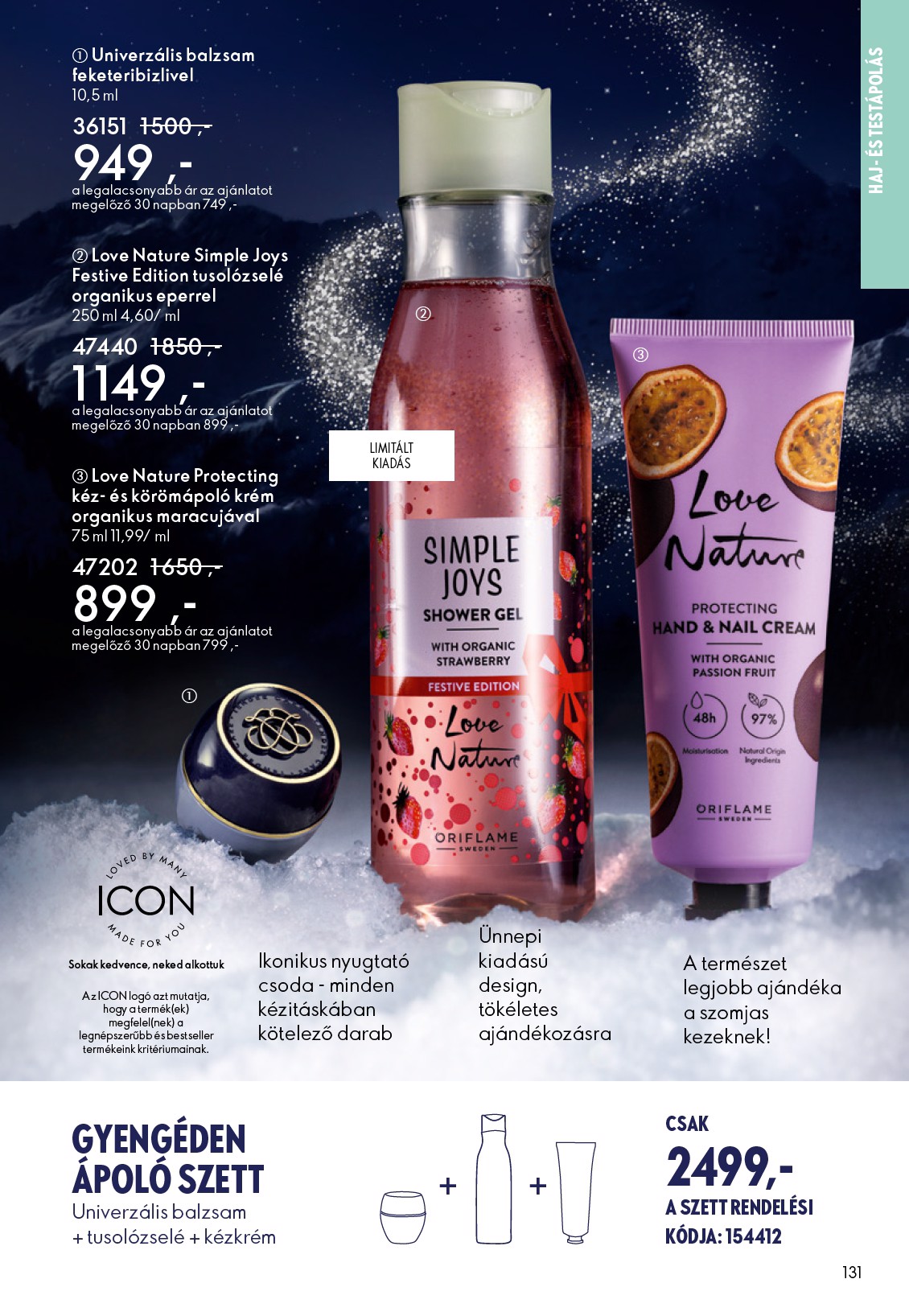 oriflame - Oriflame akciós újság, érvényes 12.03. - 12.23. - page: 131