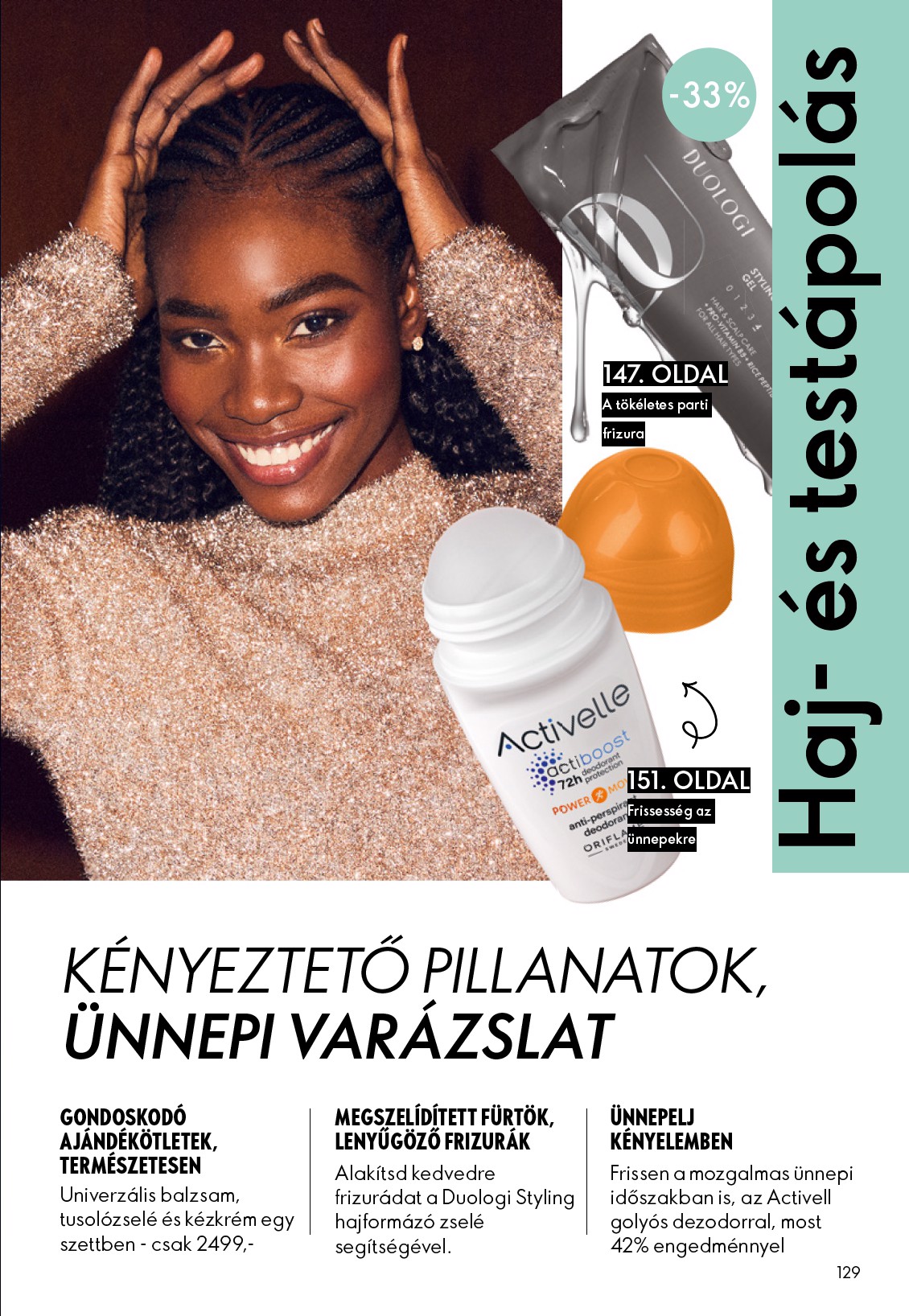 oriflame - Oriflame akciós újság, érvényes 12.03. - 12.23. - page: 129
