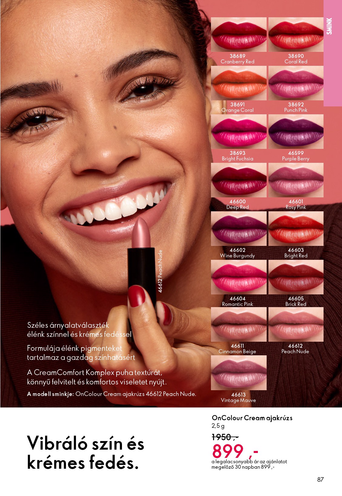oriflame - Oriflame akciós újság, érvényes 12.03. - 12.23. - page: 87