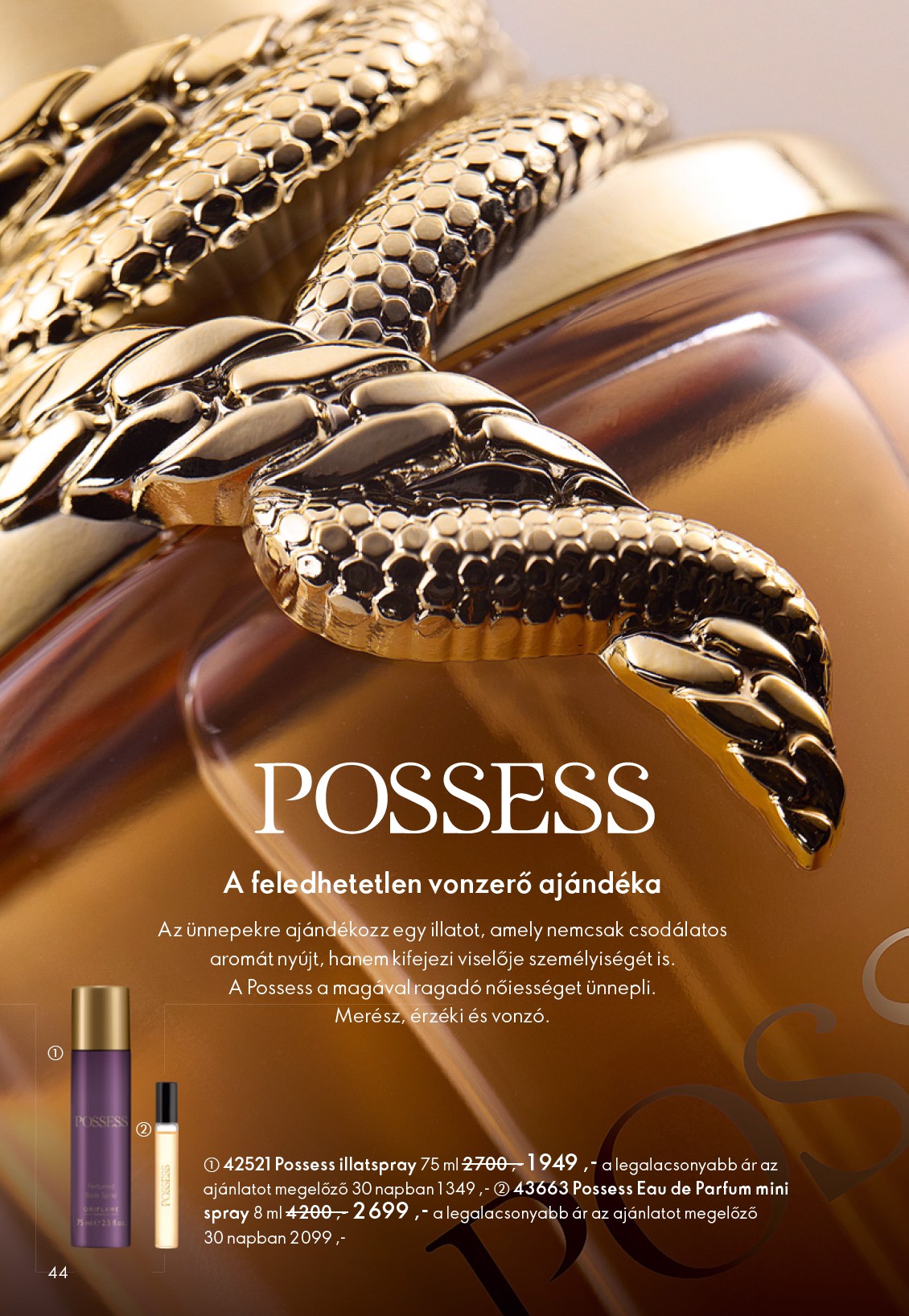 oriflame - Oriflame akciós újság, érvényes 12.03. - 12.23. - page: 44