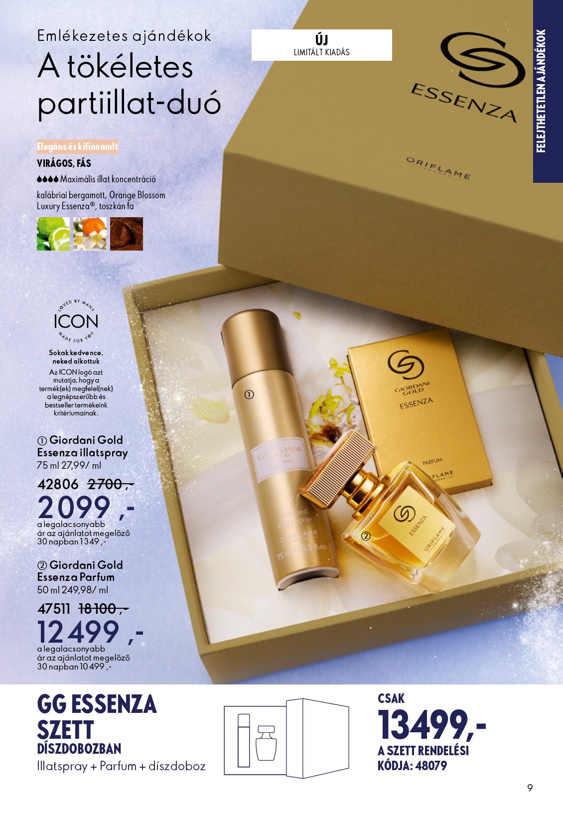oriflame - Oriflame akciós újság, érvényes 12.03. - 12.23. - page: 9