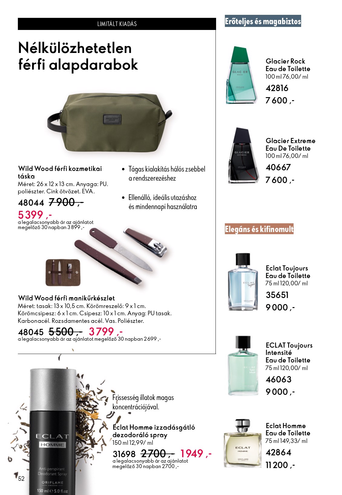 oriflame - Oriflame akciós újság, érvényes 12.03. - 12.23. - page: 52