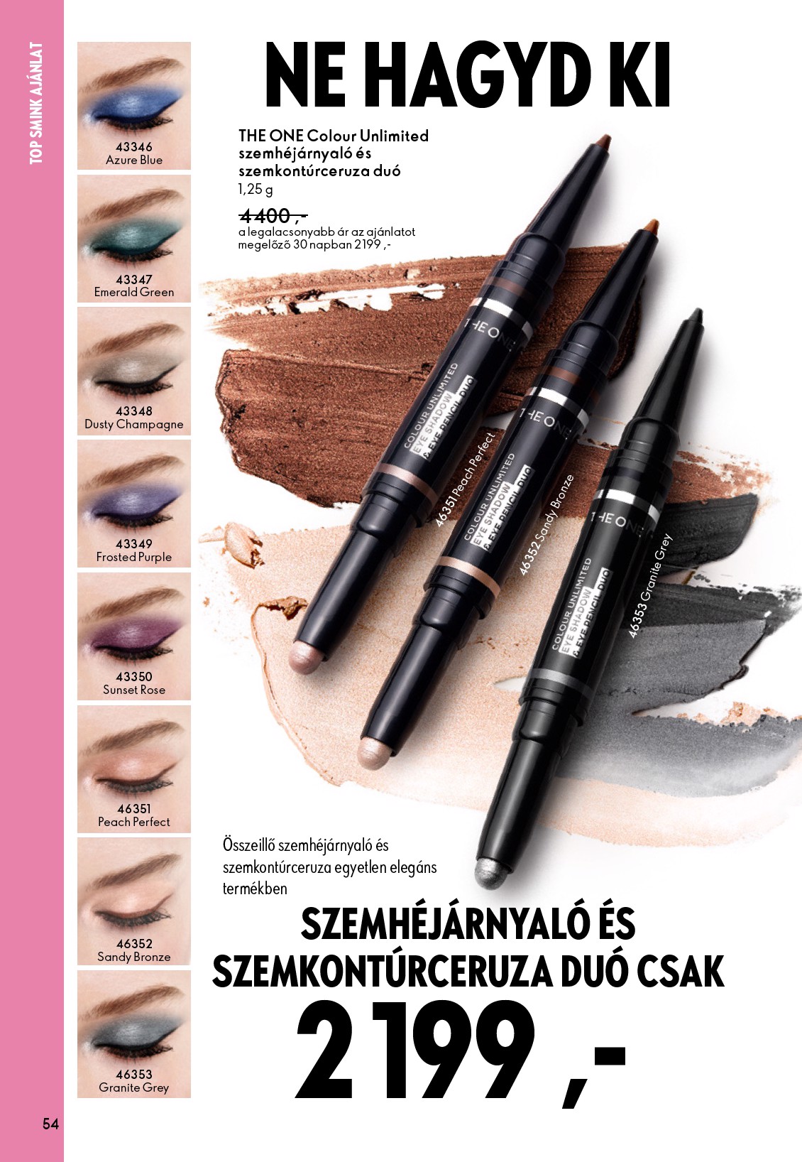 oriflame - Oriflame akciós újság, érvényes 12.24. - 01.20. - page: 54