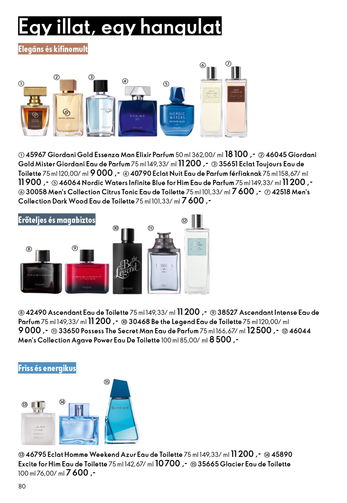 oriflame - Oriflame akciós újság, érvényes 12.24. - 01.20. - page: 80