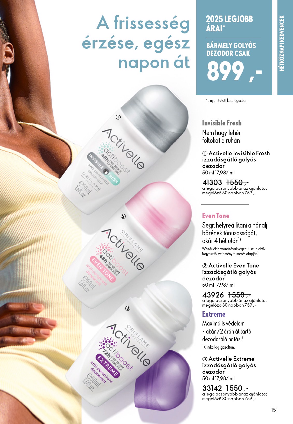 oriflame - Oriflame akciós újság, érvényes 12.24. - 01.20. - page: 151