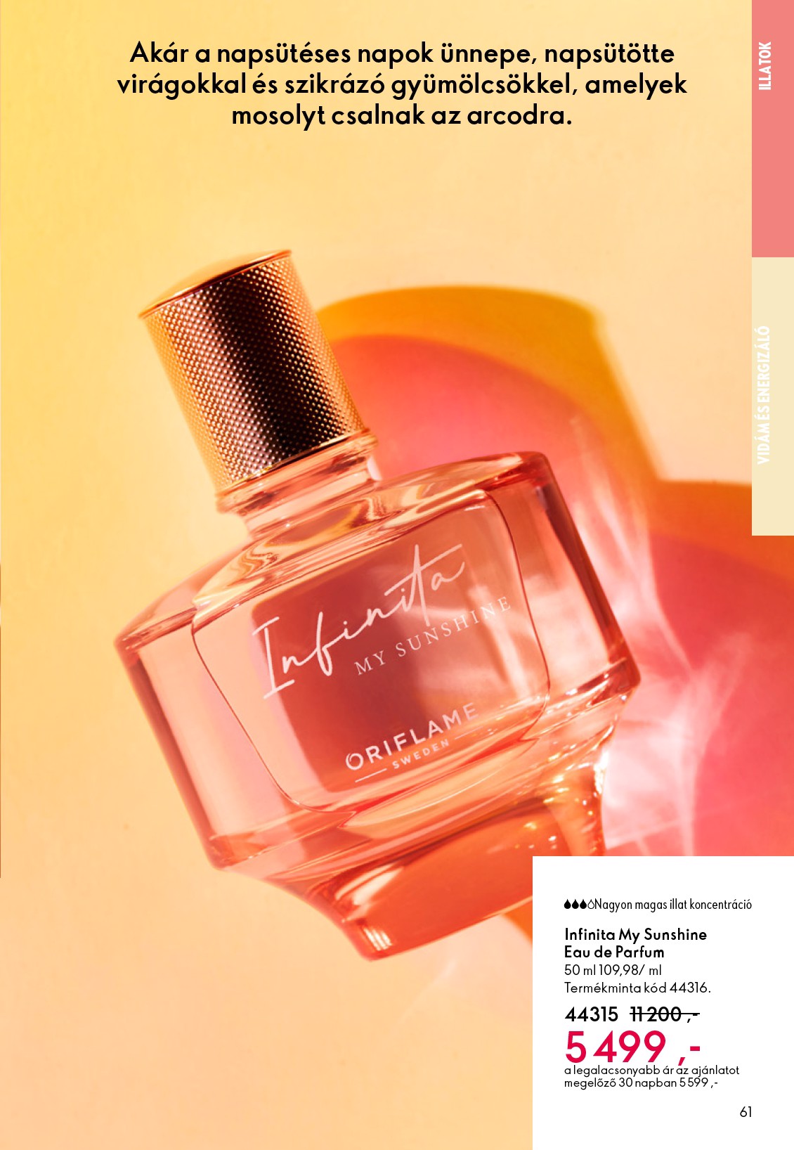 oriflame - Oriflame akciós újság, érvényes 12.24. - 01.20. - page: 61