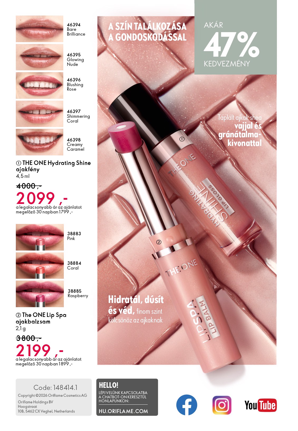 oriflame - Oriflame akciós újság, érvényes 12.24. - 01.20. - page: 164