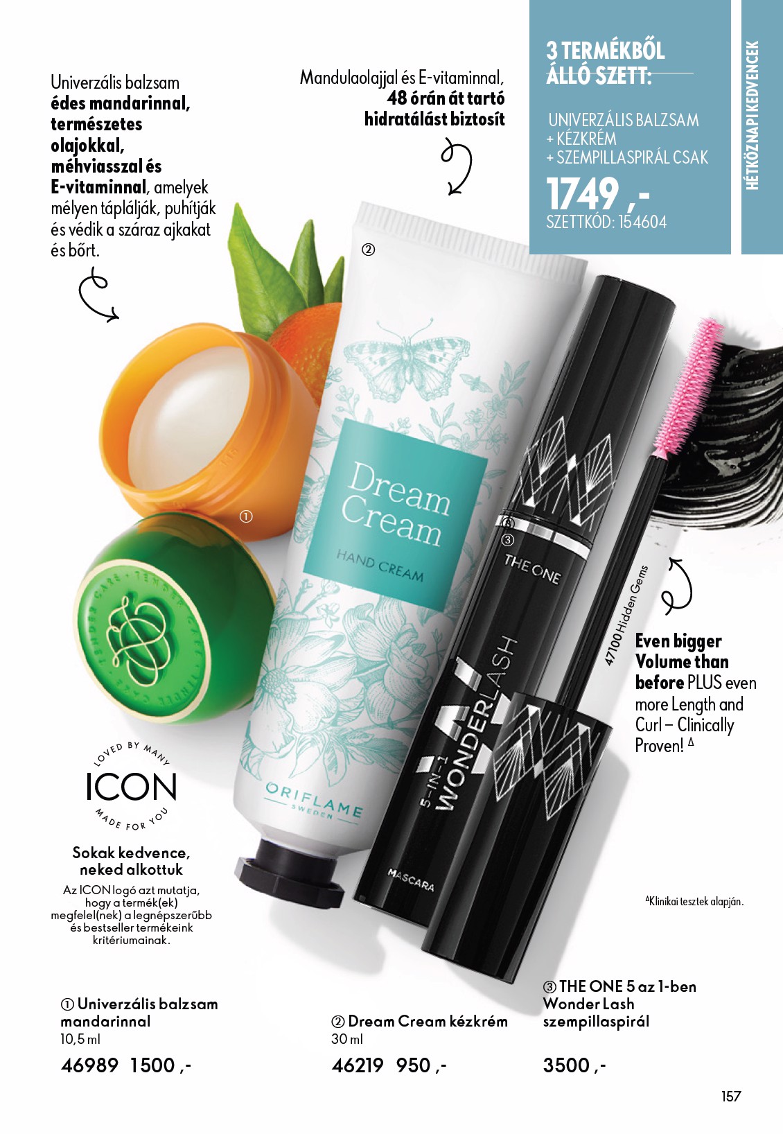 oriflame - Oriflame akciós újság, érvényes 12.24. - 01.20. - page: 157