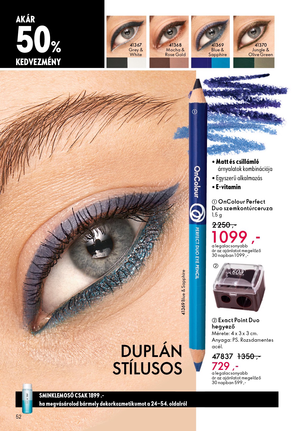 oriflame - Oriflame akciós újság, érvényes 12.24. - 01.20. - page: 52