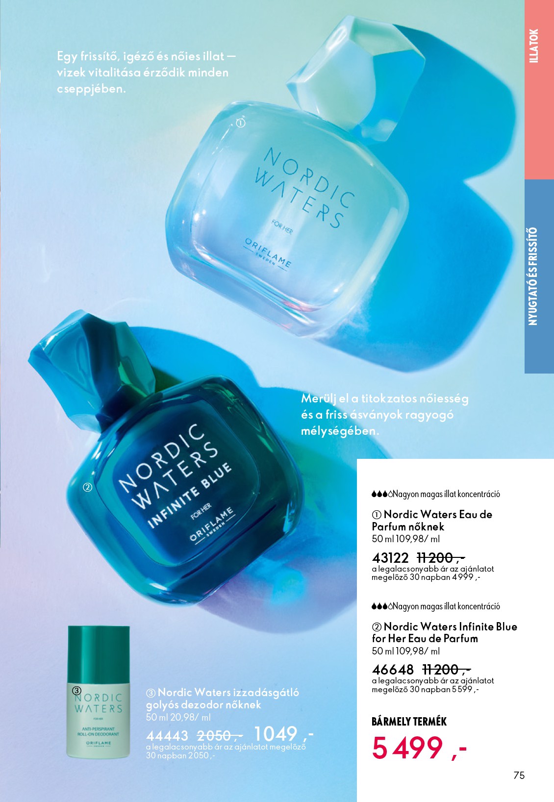 oriflame - Oriflame akciós újság, érvényes 12.24. - 01.20. - page: 75