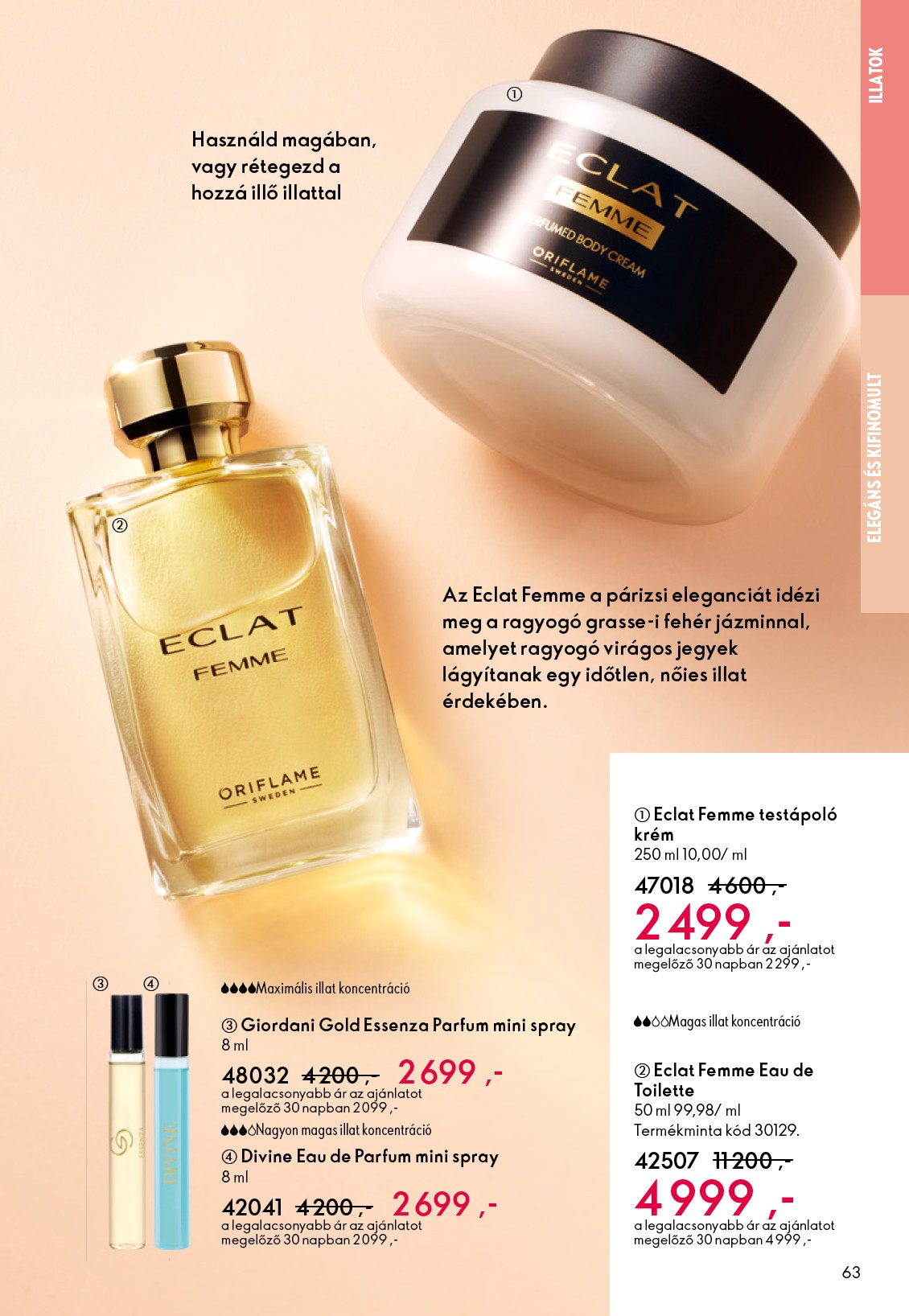 oriflame - Oriflame akciós újság, érvényes 12.24. - 01.20. - page: 63