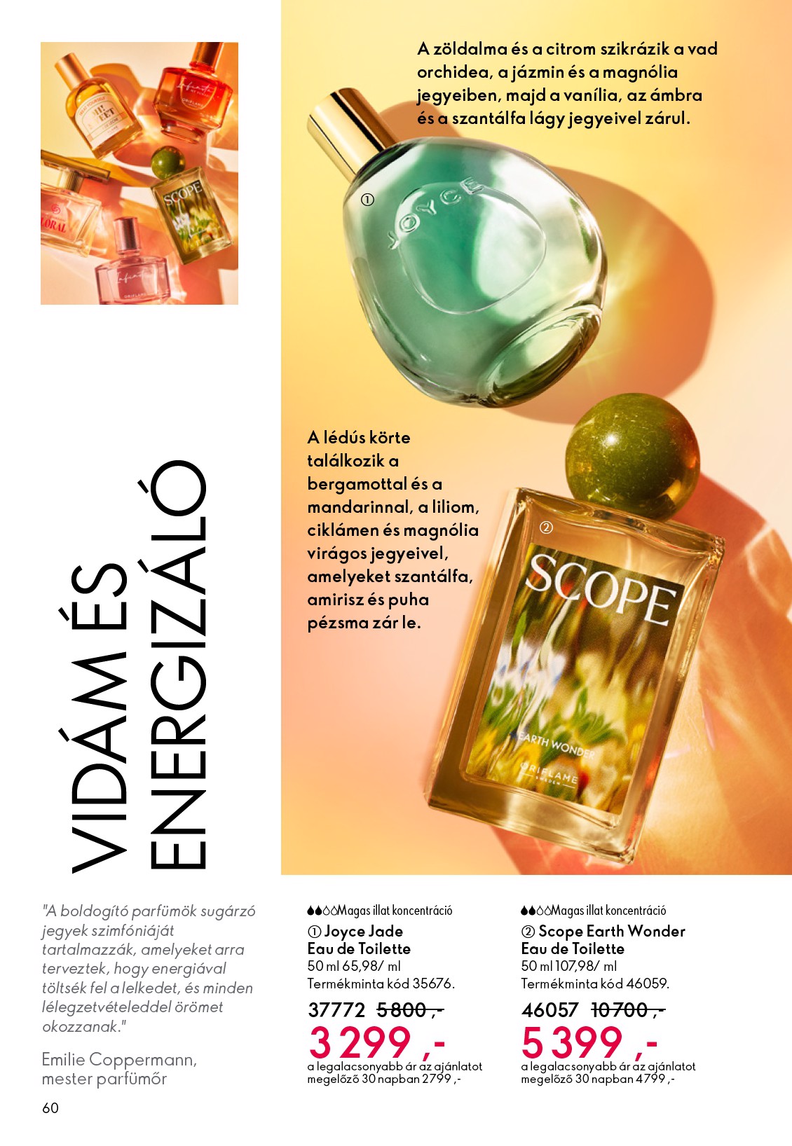 oriflame - Oriflame akciós újság, érvényes 12.24. - 01.20. - page: 60