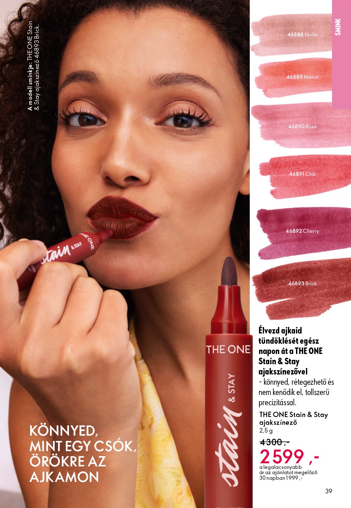 oriflame - Oriflame akciós újság, érvényes 12.24. - 01.20. - page: 39