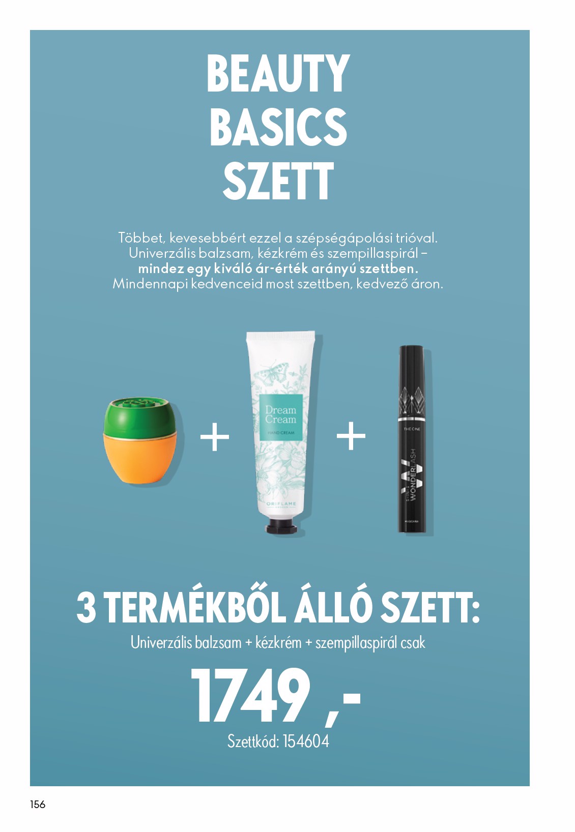 oriflame - Oriflame akciós újság, érvényes 12.24. - 01.20. - page: 156