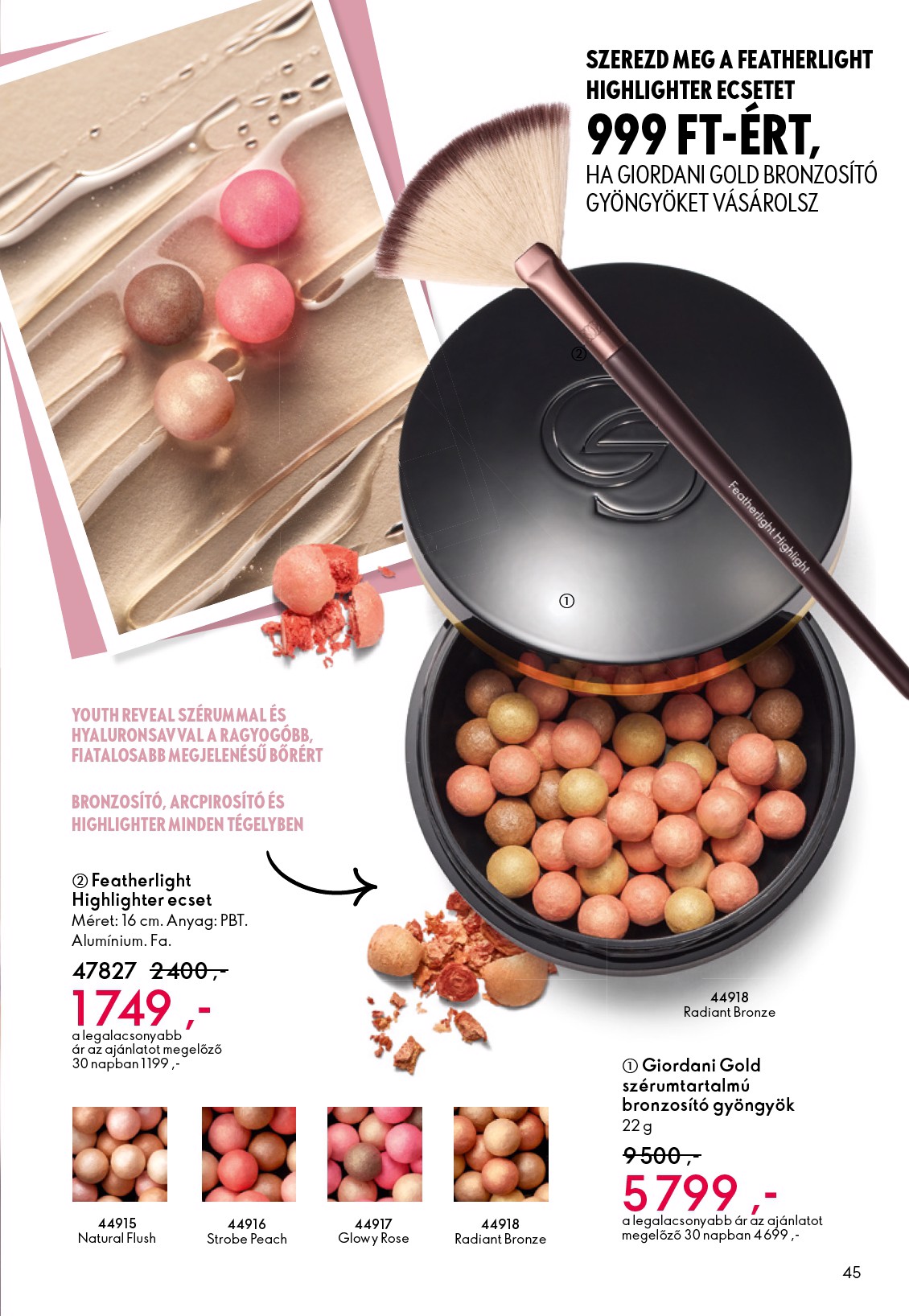oriflame - Oriflame akciós újság, érvényes 12.24. - 01.20. - page: 45
