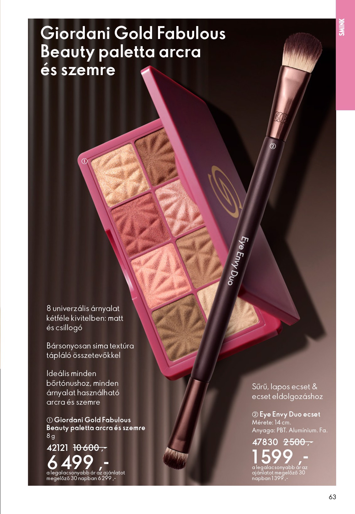 oriflame - Oriflame akciós újság, érvényes 01.21. - 02.10. - page: 63