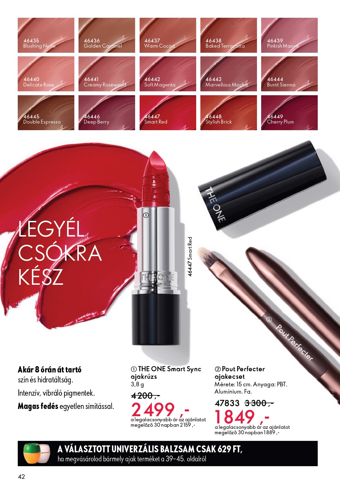 oriflame - Oriflame akciós újság, érvényes 2026.02.11. - 2026.03.03. - page: 42