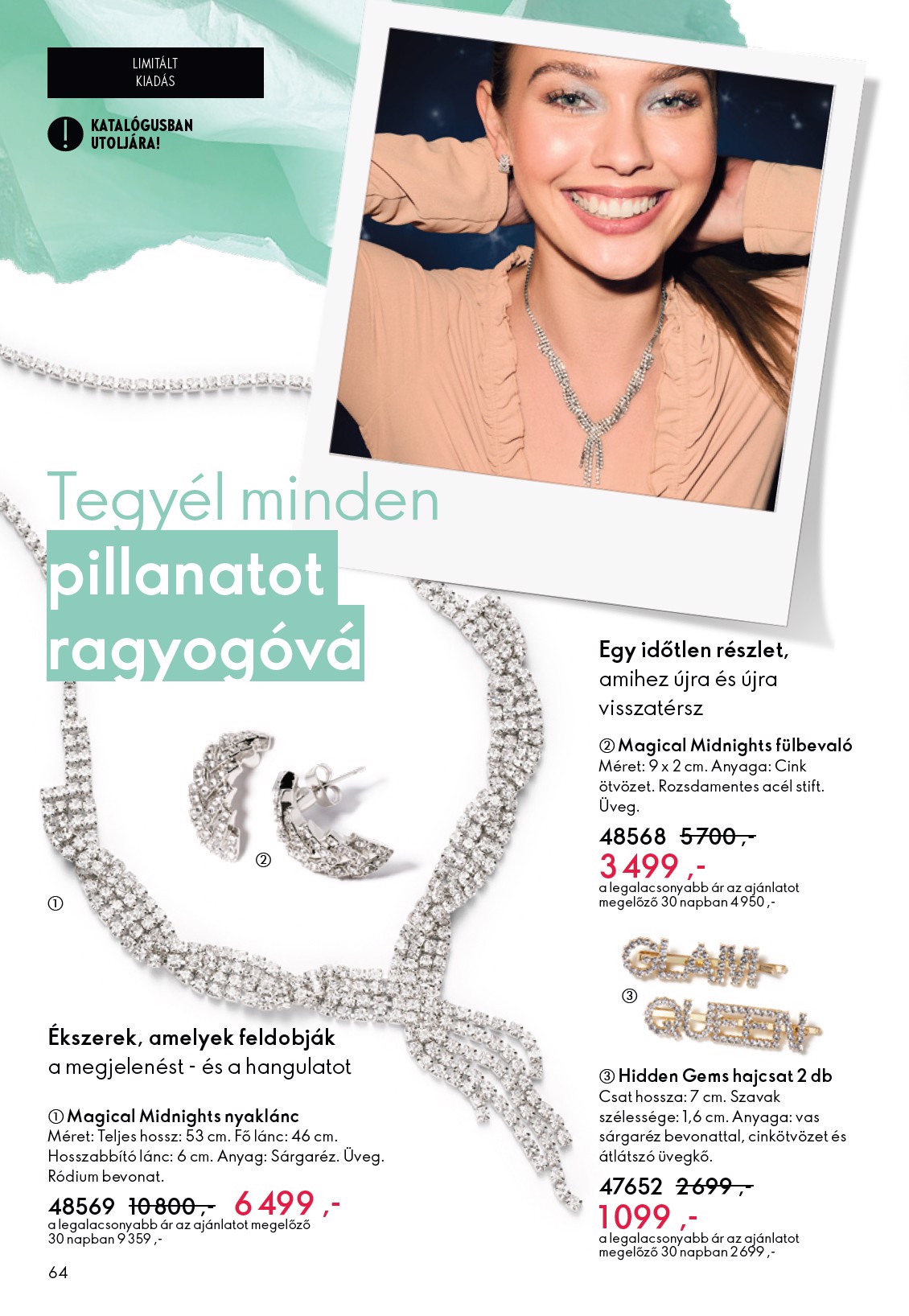 oriflame - Oriflame akciós újság, érvényes 2026.02.11. - 2026.03.03. - page: 64