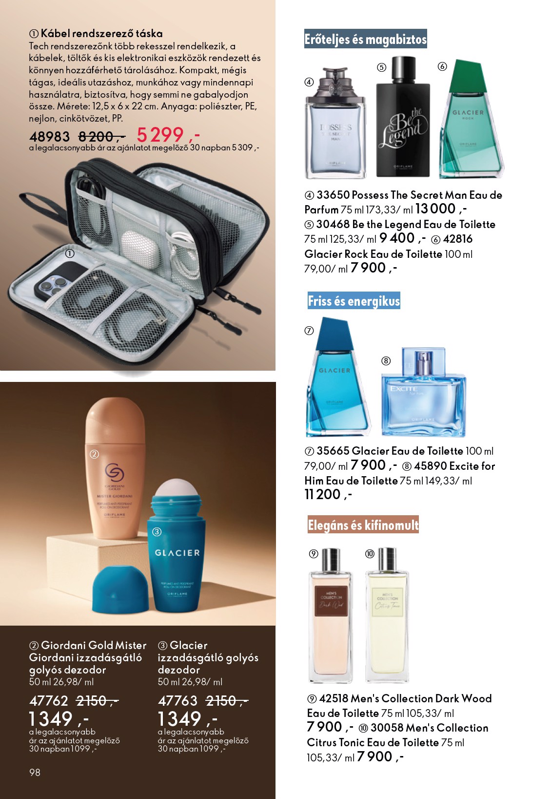 oriflame - Oriflame akciós újság, érvényes 2026.02.11. - 2026.03.03. - page: 98