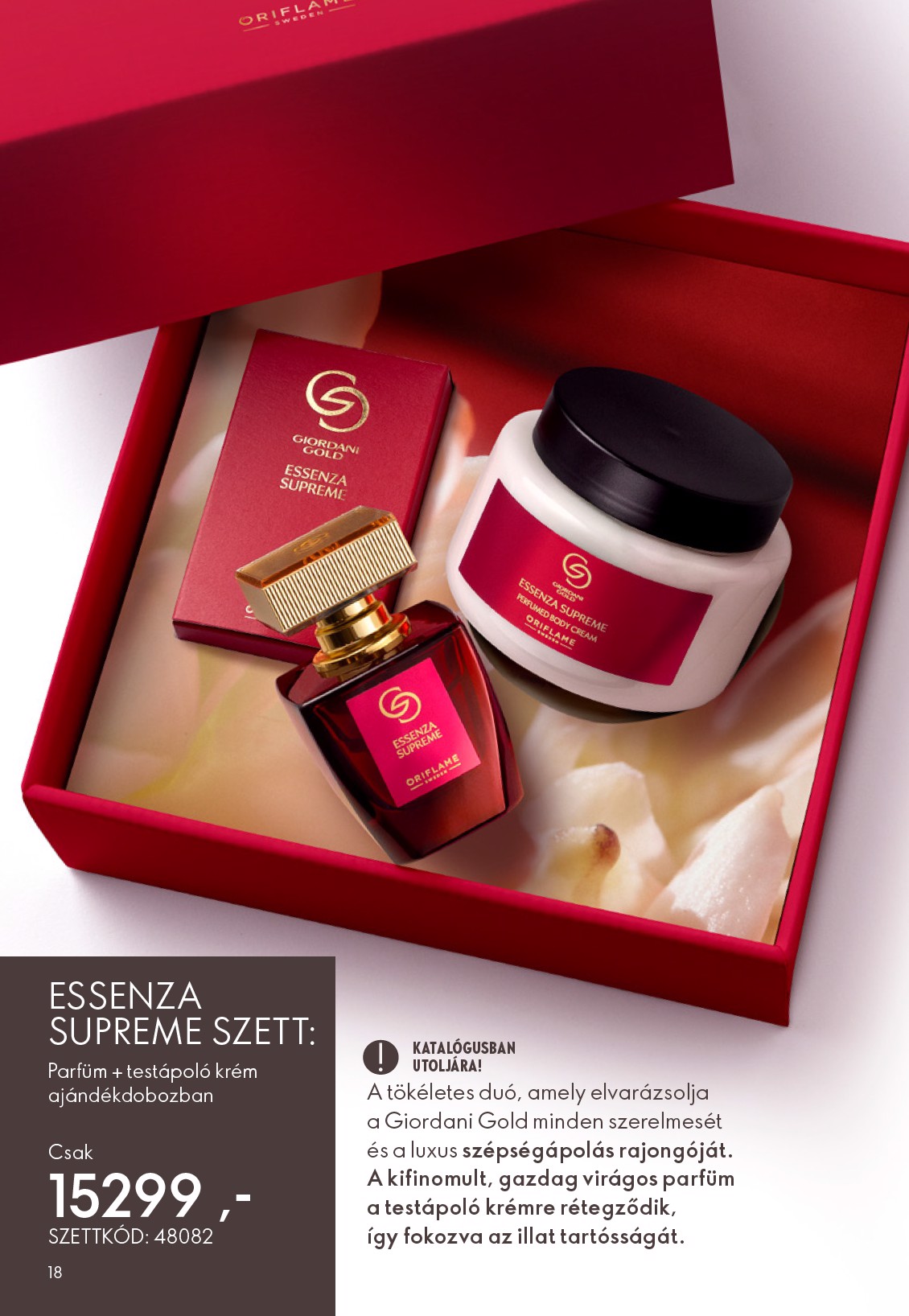 oriflame - Oriflame akciós újság, érvényes 2026.02.11. - 2026.03.03. - page: 18