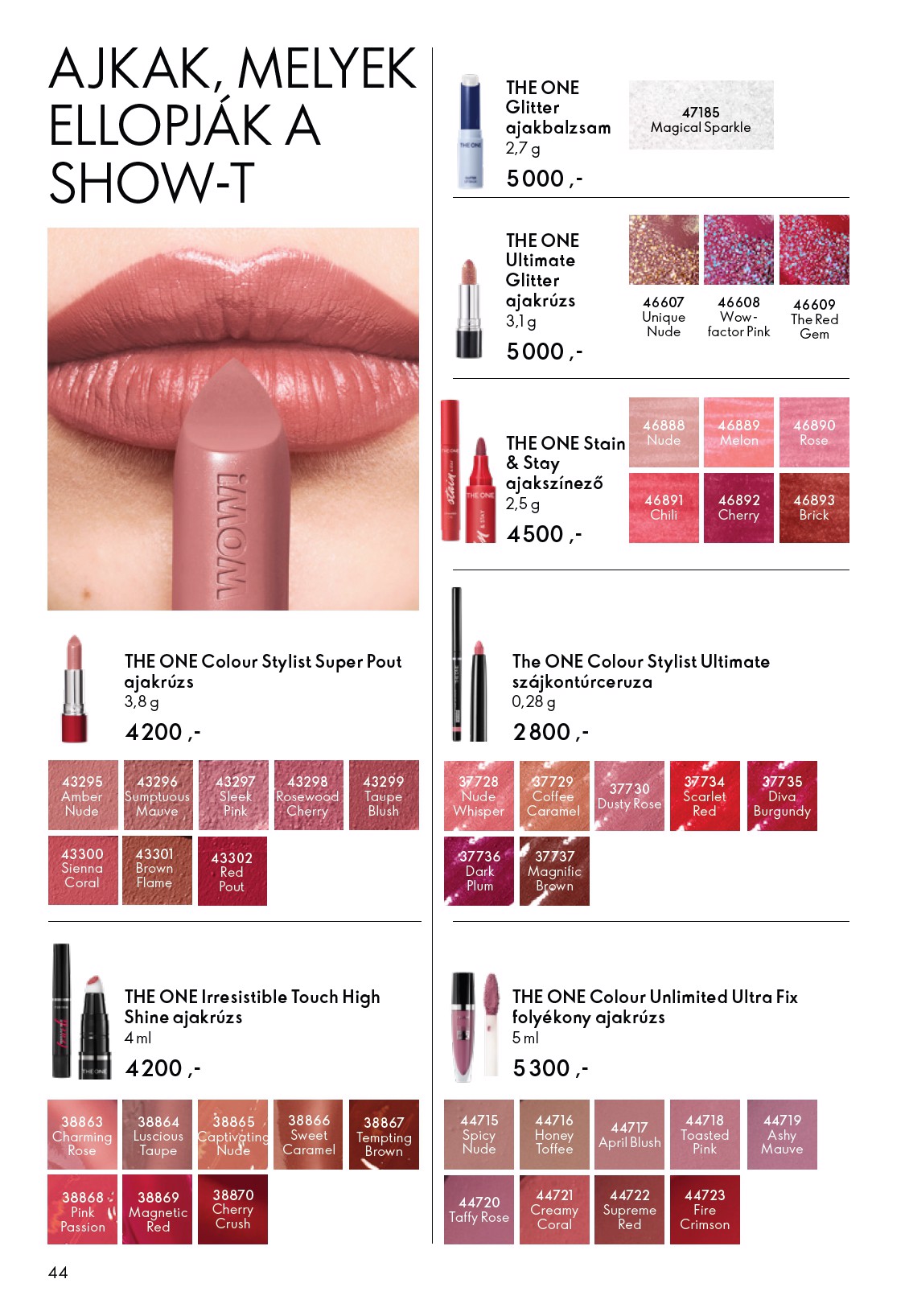 oriflame - Oriflame akciós újság, érvényes 2026.02.11. - 2026.03.03. - page: 44