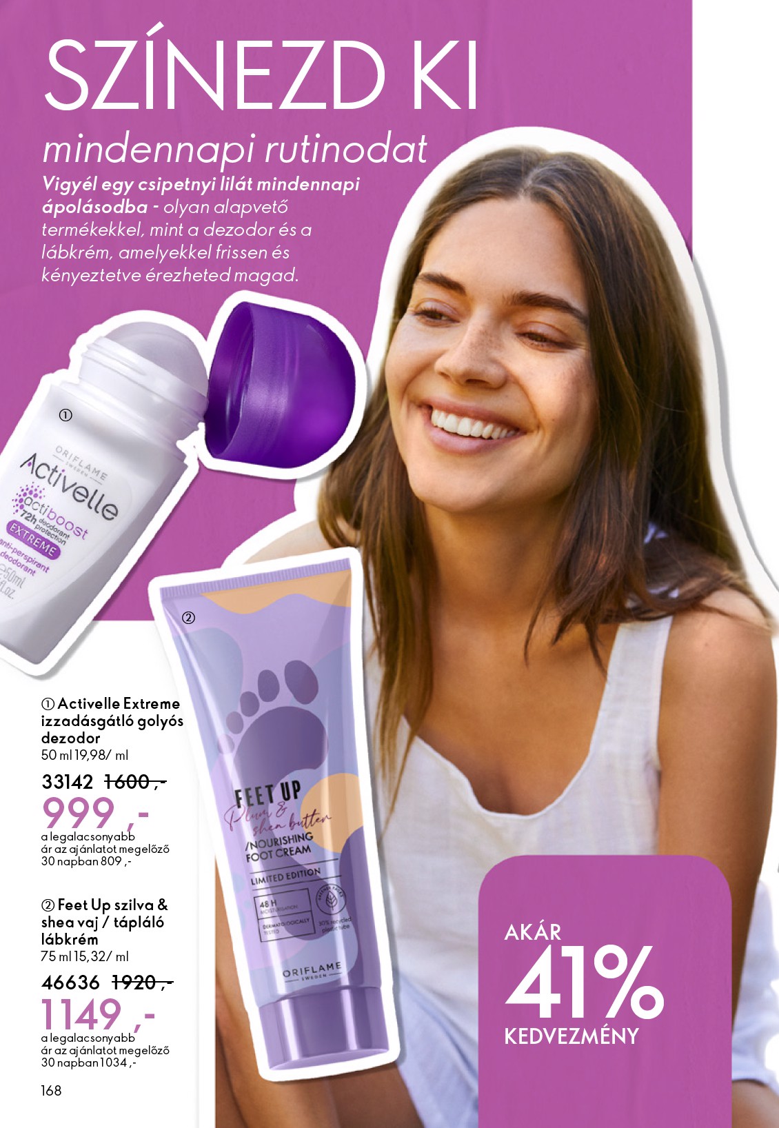 oriflame - Oriflame akciós újság, érvényes 2026.02.11. - 2026.03.03. - page: 168