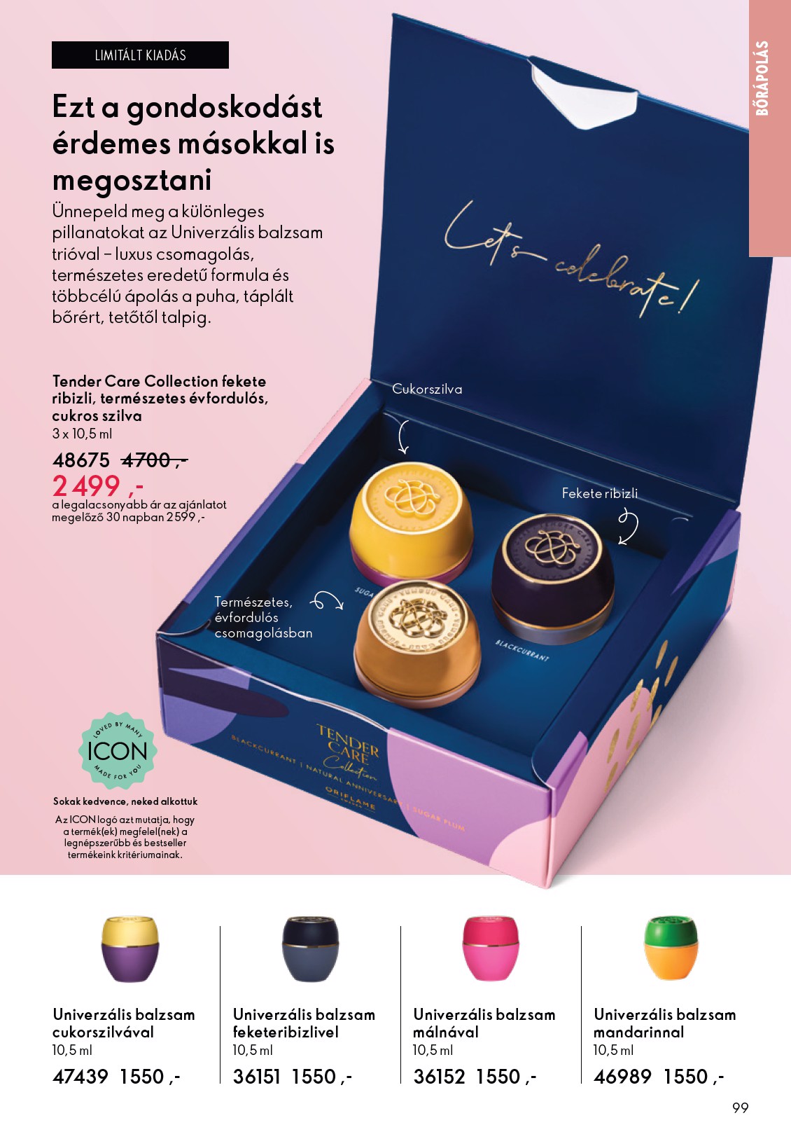 oriflame - Oriflame akciós újság, érvényes 2026.03.04. - 2026.03.24. - page: 99