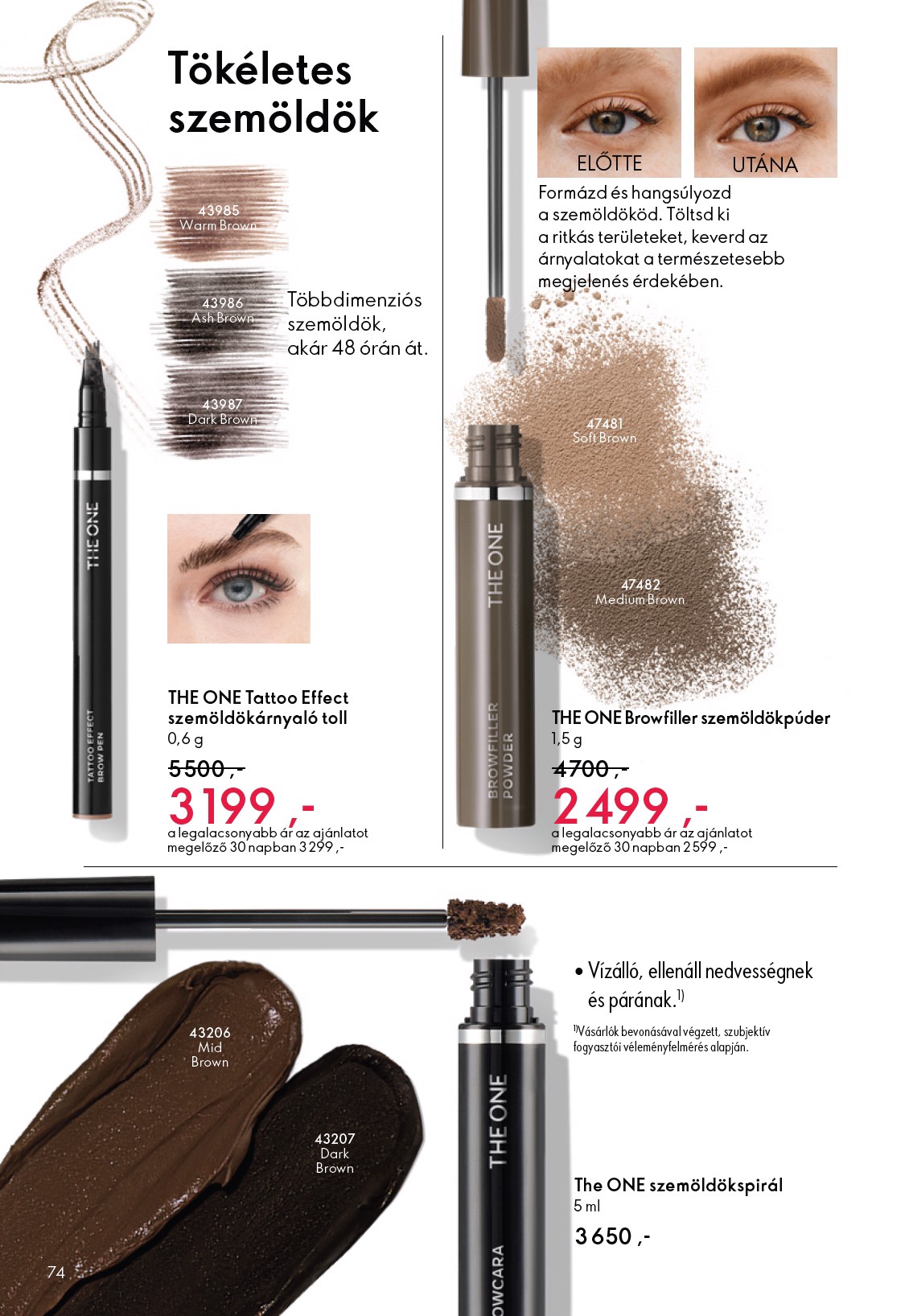 oriflame - Oriflame akciós újság, érvényes 2026.03.04. - 2026.03.24. - page: 74