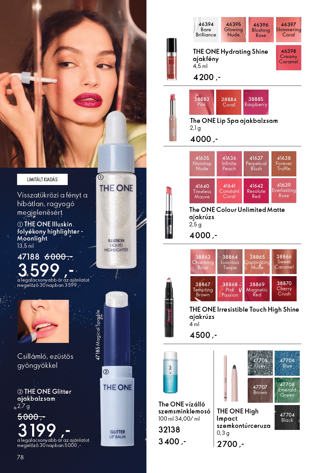 oriflame - Oriflame akciós újság, érvényes 2026.03.04. - 2026.03.24. - page: 78