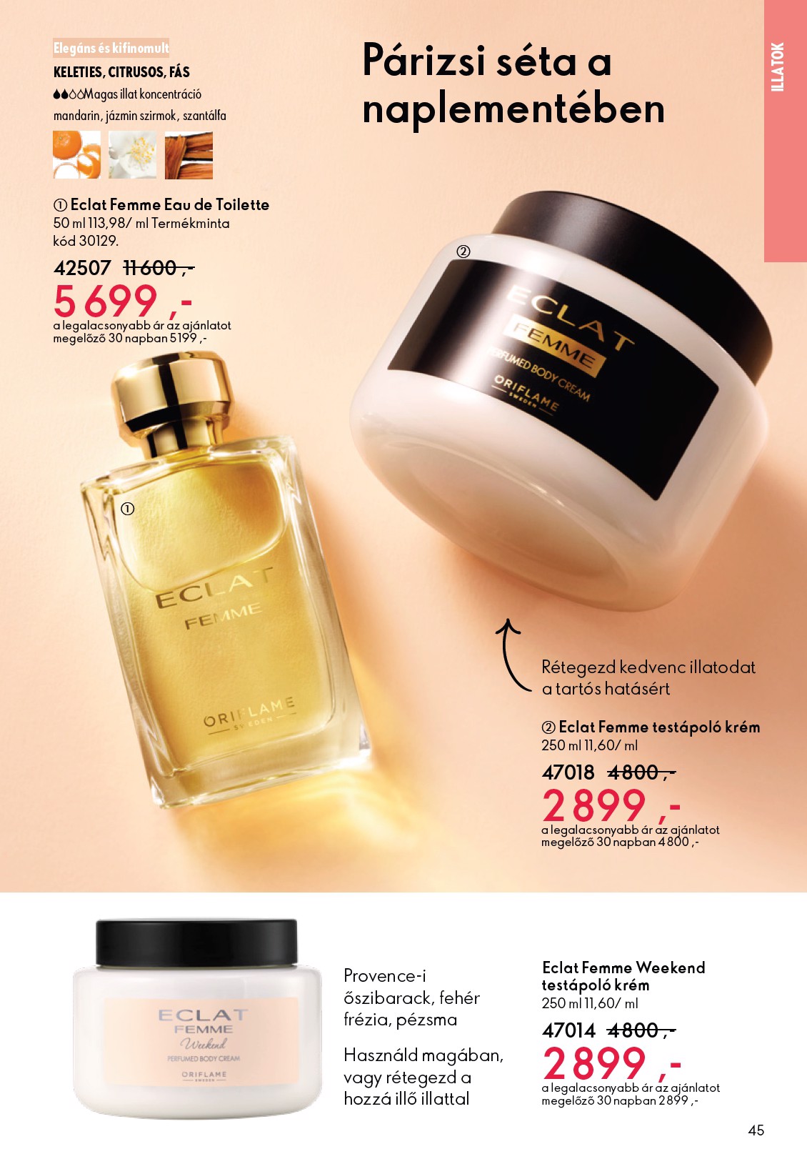 oriflame - Oriflame akciós újság, érvényes 2026.03.04. - 2026.03.24. - page: 45