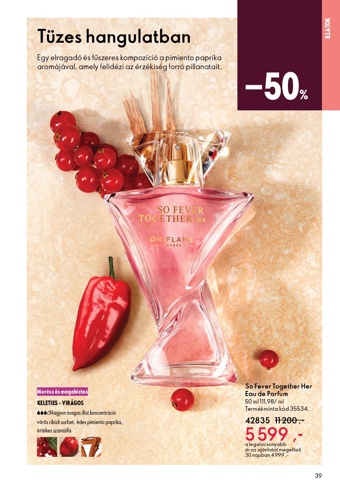 oriflame - Oriflame akciós újság, érvényes 2026.03.04. - 2026.03.24. - page: 39
