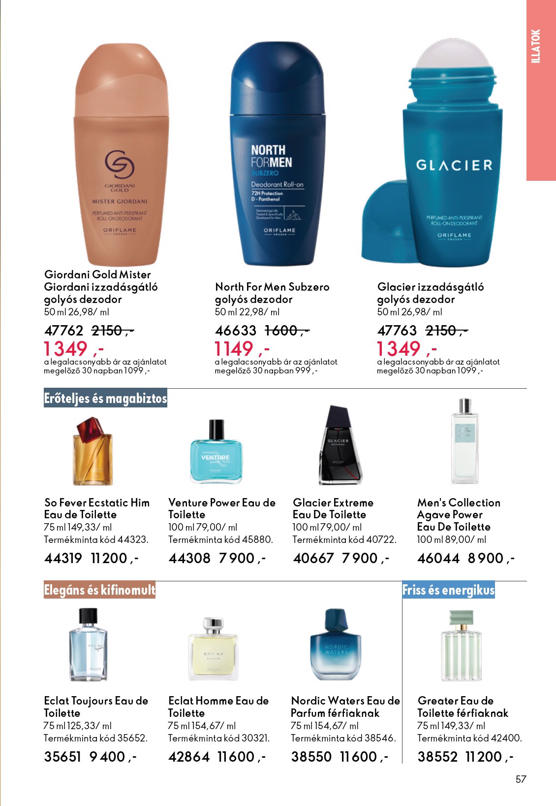 oriflame - Oriflame akciós újság, érvényes 2026.03.04. - 2026.03.24. - page: 57