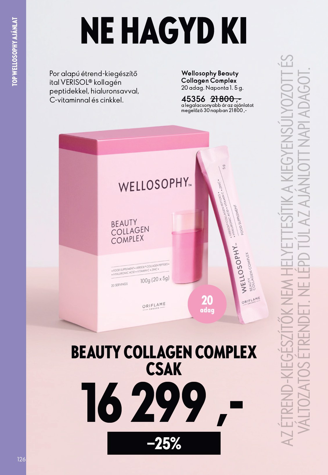 oriflame - Oriflame akciós újság, érvényes 2026.03.04. - 2026.03.24. - page: 126
