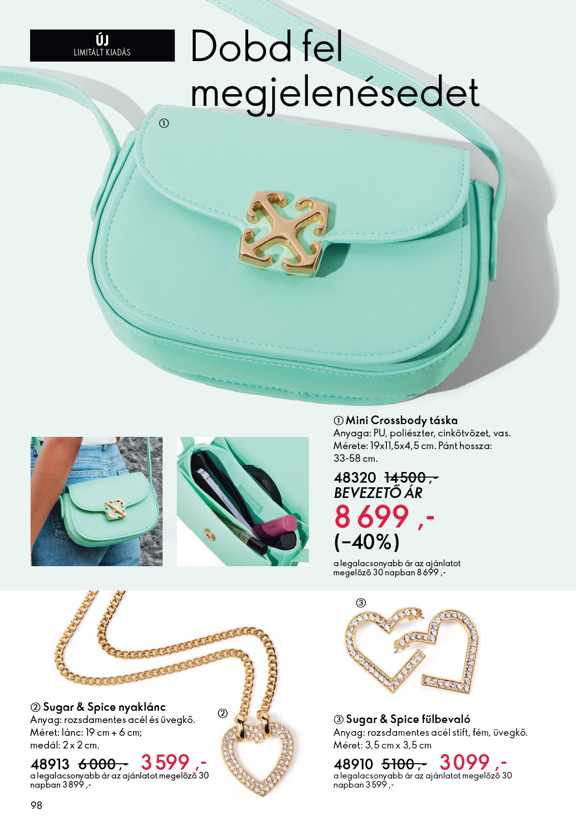 oriflame - Oriflame akciós újság, érvényes 2026.03.25. - 2026.04.14. - page: 98